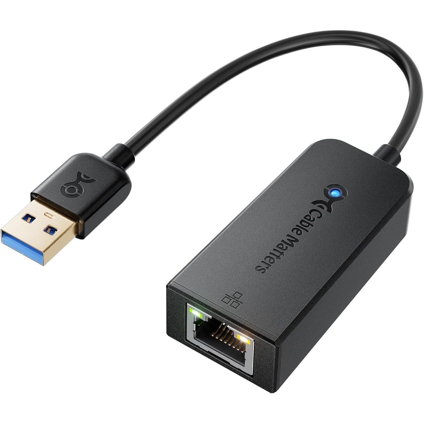Cable Matters Plug & Play USB to Ethernet Adapter with PXE, MAC Address Clone Support (USB3.0 to Gigabit Network, Ethernet to USB Adapter for Laptop) Supporting 10/100/1000Mbps
