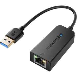 Cable Matters Plug & Play USB to Ethernet Adapter with PXE, MAC Address Clone Support (USB3.0 to Gigabit Network, Ethernet to USB Adapter for Laptop) Supporting 10/100/1000Mbps