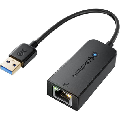 Cable Matters Plug & Play USB to Ethernet Adapter with PXE, MAC Address Clone Support (USB3.0 to Gigabit Network, Ethernet to USB Adapter for Laptop) Supporting 10/100/1000Mbps