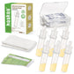 Buy now haakaa Colostrum Collector Kit Breast Milk Collector with Cotton Cloth Wipe and Storage Case, Ready-to-Use, Reusable, 4ml/6pcs 6 Count (Pack of 1) 6 at indiglob india