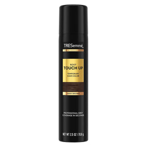 TRESemmé Temporary Hair Color Root Touch-Up Dark Brown Ammonia-free, Peroxide-free Root Cover Up Spray 2.5 Fl Oz