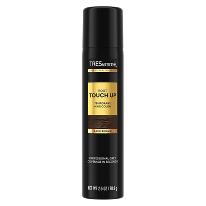 TRESemmé Temporary Hair Color Root Touch-Up Dark Brown Ammonia-free, Peroxide-free Root Cover Up Spray 2.5 Fl Oz