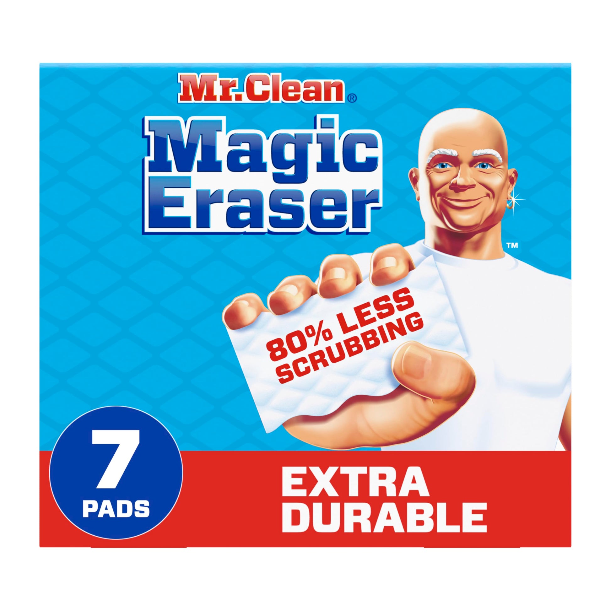 Buy now Mr. Clean Magic Eraser Sponge, All Purpose Cleaner, Cleaning Scrubber, Wall Cleaner, Sneaker Cleaner, Kitchen, Bathroom, Shower Cleaning Supplies, Melamine Sponge, Cleaning Pads, Extra Durable, 10ct at indiglob india