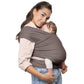 Buy now Boba Baby Wrap Carrier – Original Baby Sling Carrier for Newborns (7–35 lbs), Soft, Secure, Hands-Free & Ergonomic, Ideal for Comfortable Bonding, New Parents (Grey) Cotton Grey at indiglob india