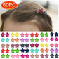 Elesa Miracle 60pcs Baby Girl Mini Hair Claw Clips Flower Hair Bangs Pin Baby Girl Hair Accessories Clips