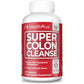 Health Plus Super Colon Cleanse 15 Day Supply of Gentle Gut Cleanse Detox, Psyllium Husk, Probiotics for Constipation Relief & Digestive Support, 60 Capsules