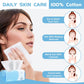 Cotton Facial Dry Wipes, 100 Count, Deeply Cleansing Disposable Face Towel Wash Cloth, Multi-Purpose for Skin Care, Make-up and Face Wipes, Facial Cleansing