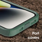 OtterBox iPhone 14 & iPhone 13 Commuter Series Case - TREES COMPANY (Green), slim & tough, pocket-friendly, with port protection