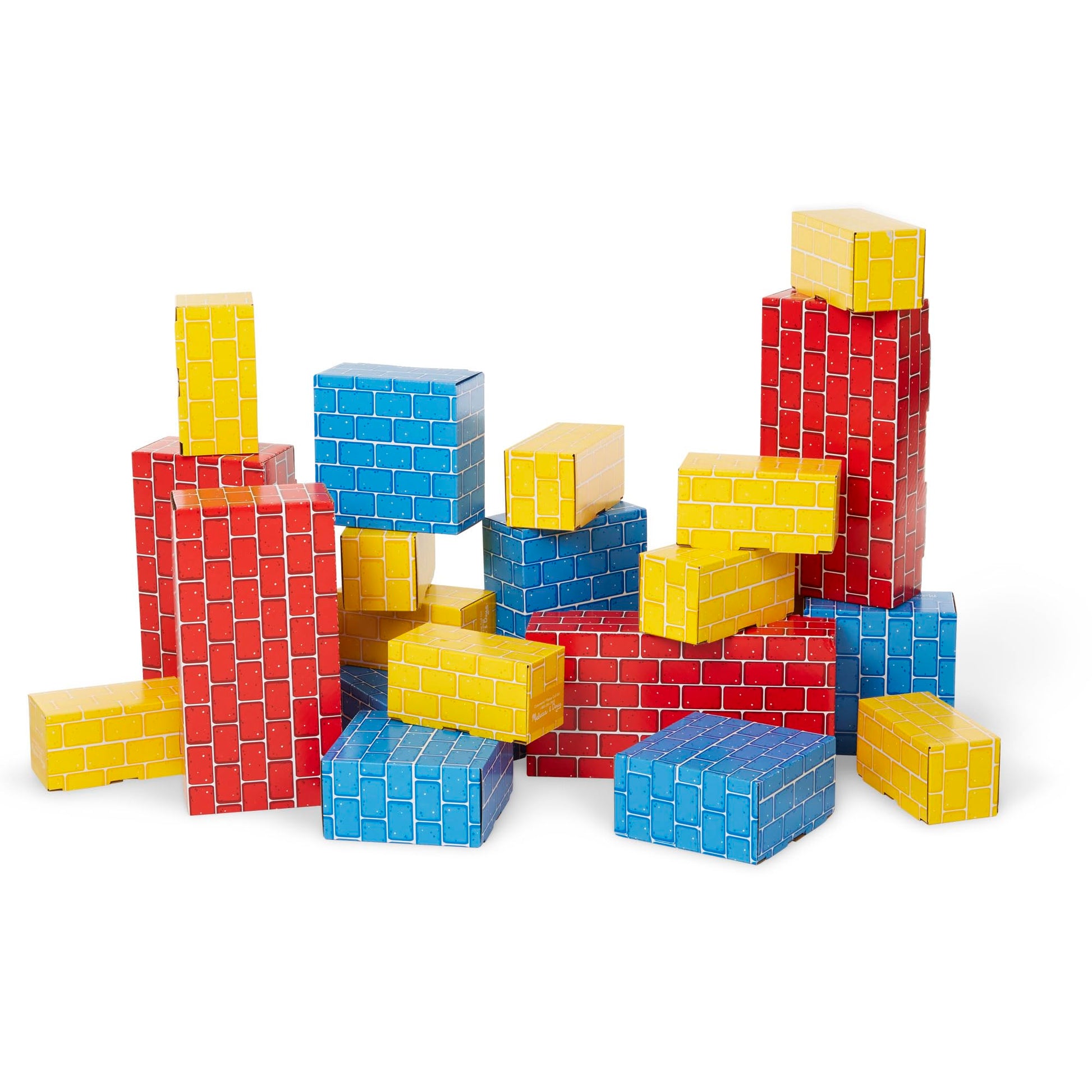 Buy now Melissa & Doug Deluxe Jumbo Cardboard Blocks (24 Pieces) - FSC Certified at indiglob india