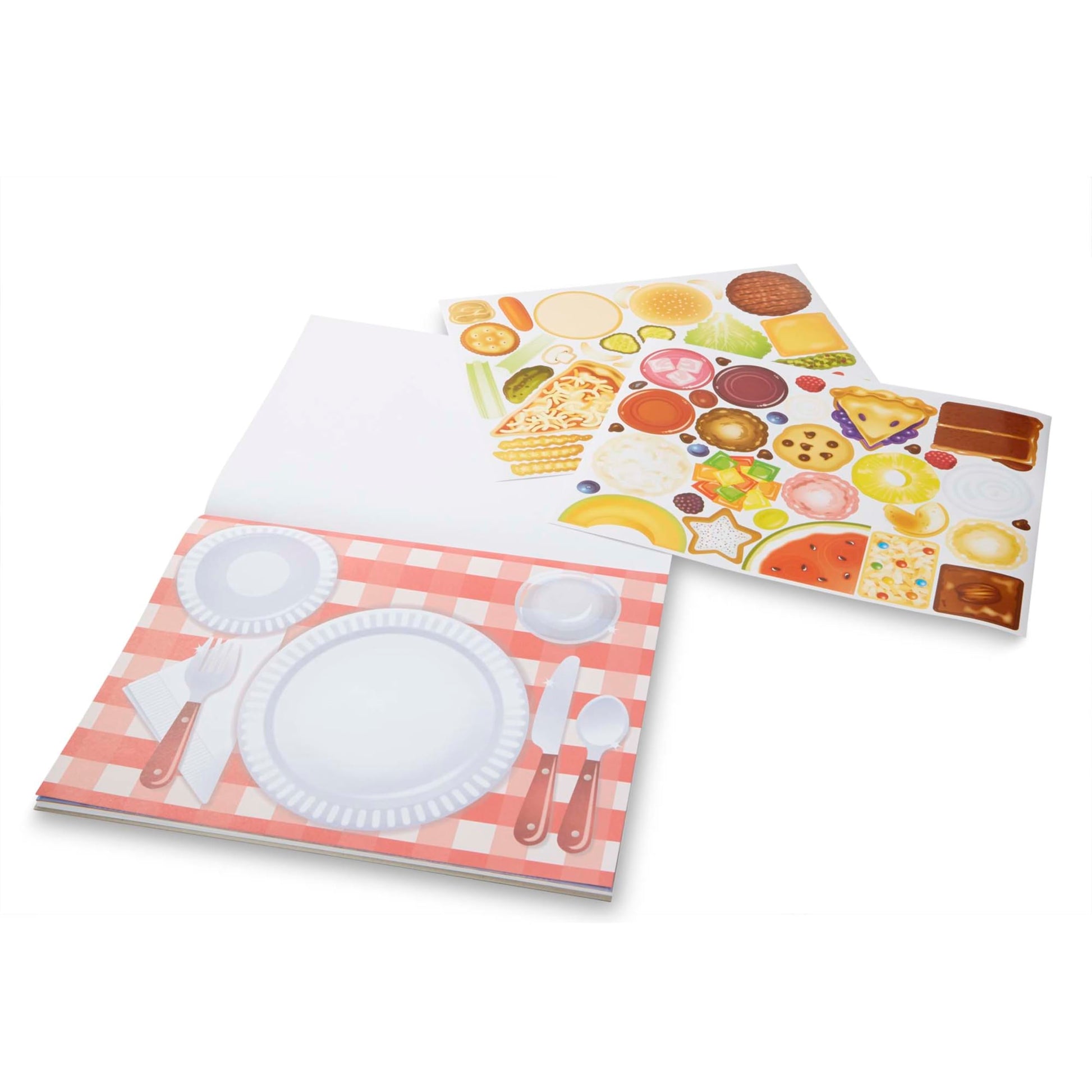 Buy now Melissa & Doug Sticker Pad - Make-a-Meal, 225+ Food Stickers at indiglob india