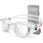 Buy now ZIONOR Swim Goggles, G1 SE Swimming Goggles Anti-Fog for Adult Men Women One Size A1-clear Lens Clear Frame at indiglob india