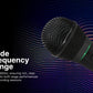 Buy now Emerson EAM-9001 Wireless Microphone System with Handheld Mic, UHF Frequency Stability, Noise-Reduction Technology, and 30-Foot Range – Ideal for Performances, Events, and Karaoke at indiglob india