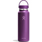 Hydro Flask Water Bottle - Insulated Stainless Steel - Wide Mouth Flex Lid, Non Spill, Leakproof and Refillable in 40 Oz