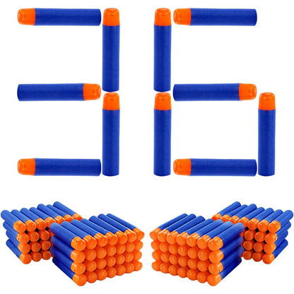 EKIND 9.5cm Foam Darts Compatible for Nerf Elite Mega Series 36-Dart Refill Pack (Red)