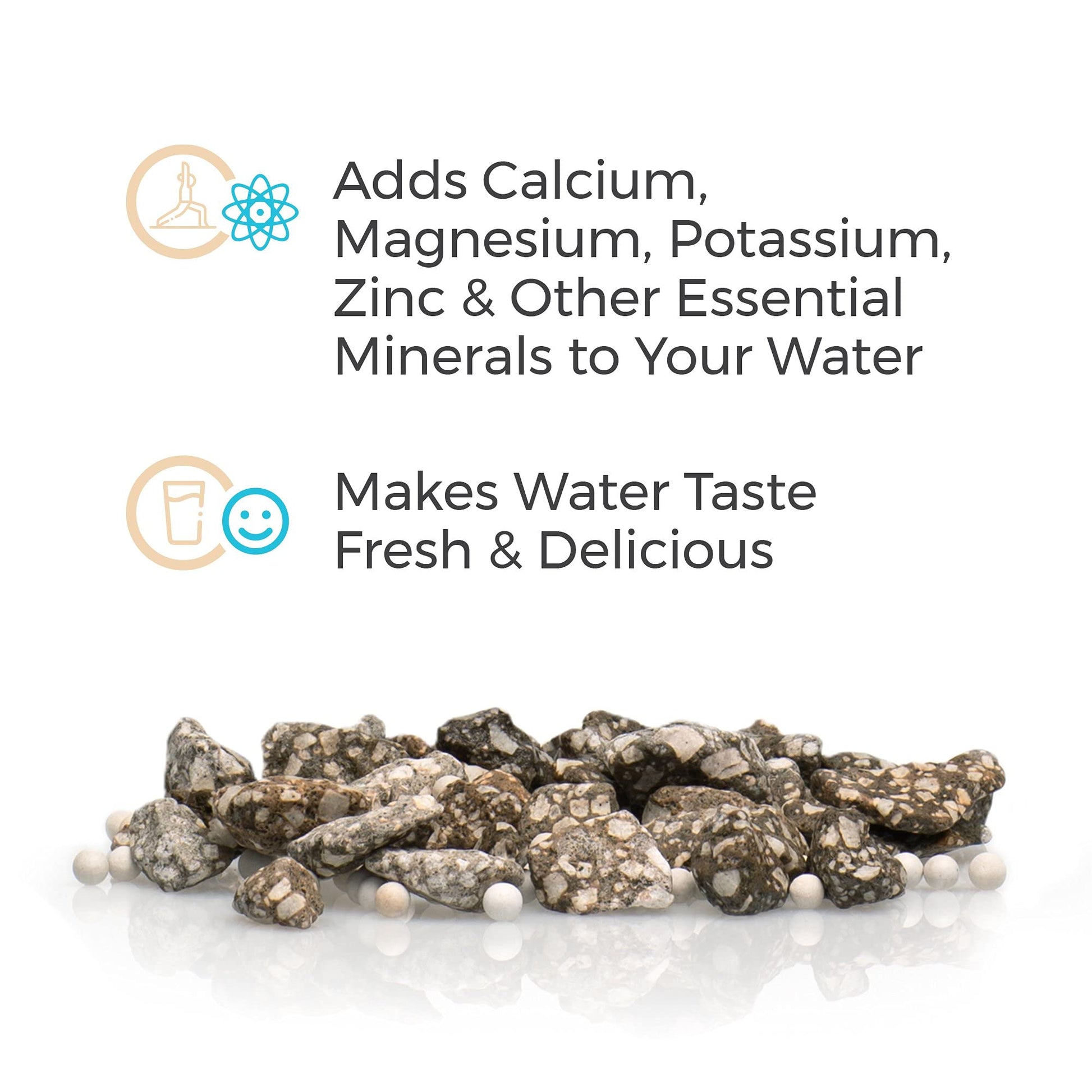 Buy now Santevia Mineral Stones Replacement | Adds Healthy Minerals & Alkalinity | Improves Water Taste | Lasts 2 Years at indiglob india