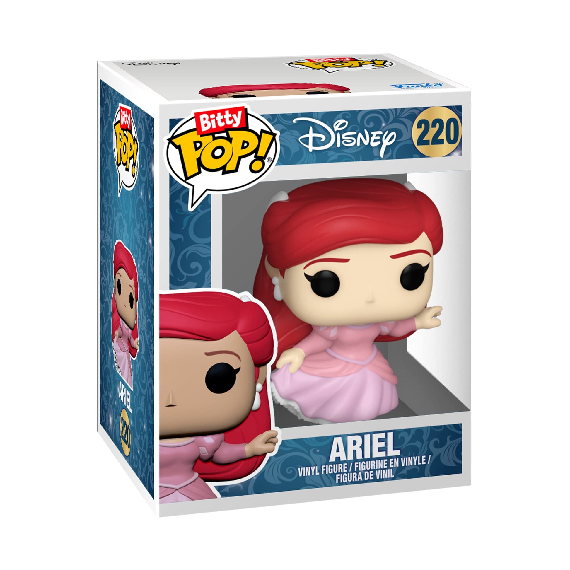 Buy now Funko Bitty Pop Disney Princesses - Cinderella, Snow White, Aurora and A Surprise Mystery Mini Figure - 0.9 Inch (2.2 Cm) Collectable - Stackable Display Shelf Included - Gift Idea at indiglob india