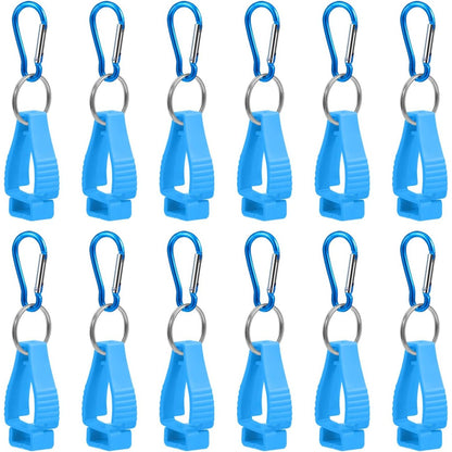 6PCS Glove Clips for Work, Non Slip Glove Holder Clip for Guard Labor Worker Glasses Helmets Hanger Clamp Grabber