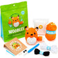 The Woobles Crochet Kit for Beginners - Easy Arts and Crafts Knitting & Crochet Animals Kit As Seen On Shark Tank - Kiki The Chick