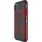 Buy now Speck Products CandyShell Grip Cell Phone Case for iPhone XS/iPhone X - Charcoal Grey/Dark Poppy Red at indiglob india