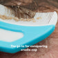 Buy now Frida Baby The 3-Step Cradle Cap System, DermaFrida The FlakeFixer, Sponge, Brush, Comb and Storage Stand for Babies with Cradle Cap, White-Blue at indiglob india