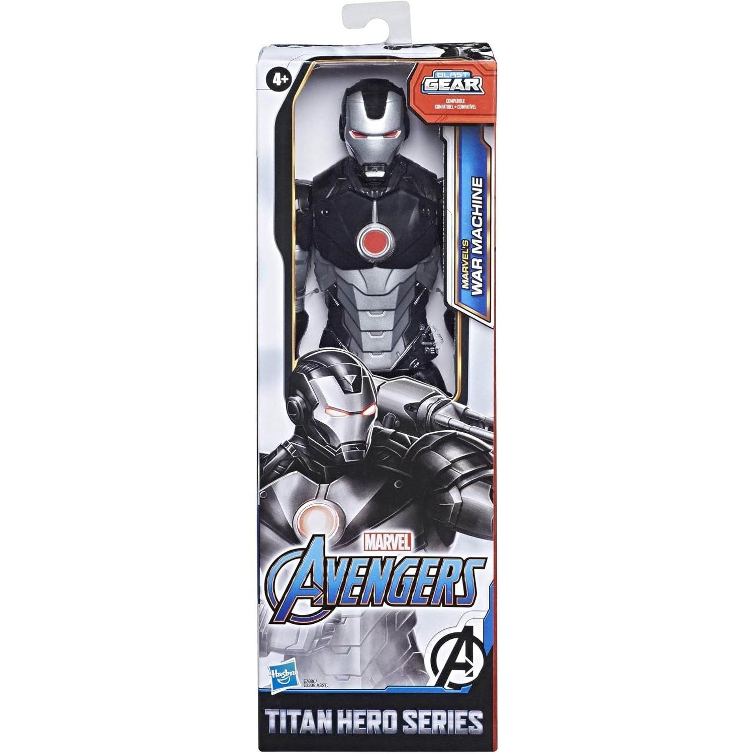 Avengers Titan Hero Series Blast Gear Marvel’s War Machine Action Figure, 12-Inch Toy, Inspired by The Marvel Universe, for Kids Ages 4 and Up - My Store