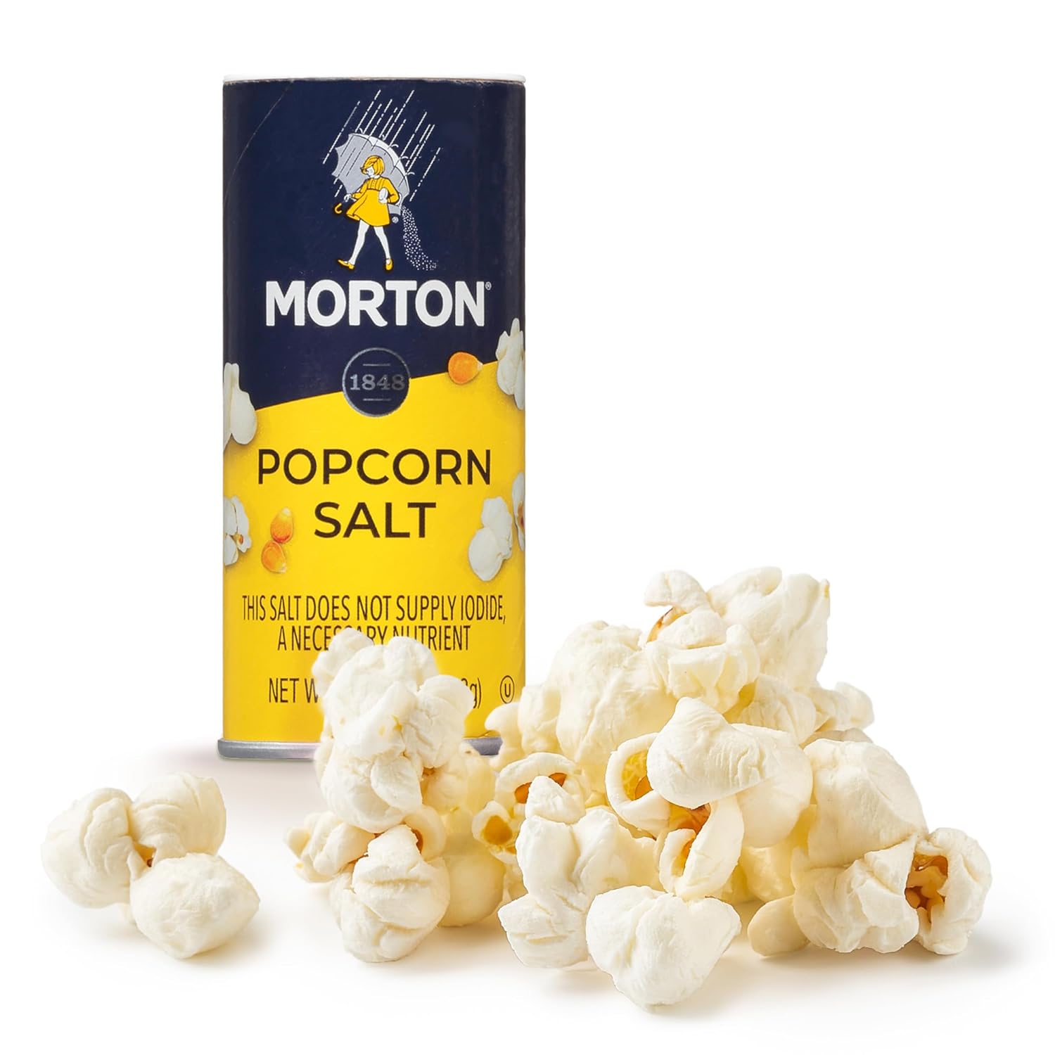 Buy now Morton Popcorn Salt, (3.75 oz), 2-Pack, Perfect for Popcorn & Seasoning at indiglob india