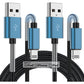 2Pack 10ft iPhone Charger Cable, [ Apple MFi Certified ] Long Lightning Cable 10 Foot, High Fast 10 Feet Apple Charging Cable Cord for Apple iPhone14 Pro Max/13 Mini/12/11/XS/XR/8