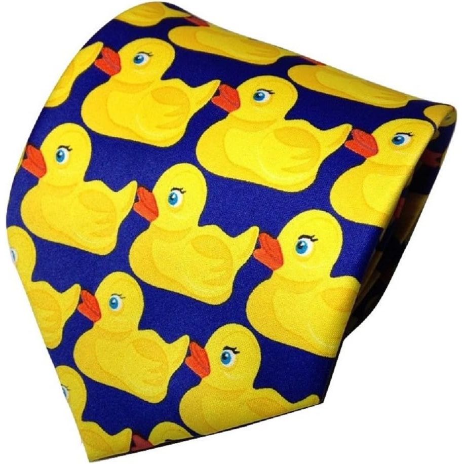 Buy now TrendyLuz Rubber Duck Necktie Barney Ducky Tie Default at indiglob india