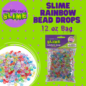 Buy now Maddie Rae's 12oz Beads Rainbow Drops - Non-Toxic Acrylic Beads, Great for Making Fishbowl, Shushie, Vase Fillers, Great for Arts & Crafts, Slime Glue Making Supplies, School Projects, Kids Gift at indiglob india