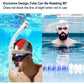 Rotate Function Swim Snorkel for Training Swimming Front Snorkel Lap Swimming Swimmer Training Diving Snorkeling Comfortable Mouthpiece for Pool Open Water