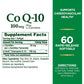 Nature's Bounty CoQ10, Supports Heart Health, 100mg Plus L-Carnitine, 60 Softgels