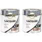 Buy now Watco 63141 Lacquer Clear Wood Finish, Quart, Semi-Gloss Clear Gallon (Pack of 2) Semi-Gloss Clear Brush at indiglob india
