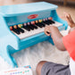 Buy now Melissa & Doug Learn-to-Play Piano with 25 Keys and Color-Coded Songbook - Blue at indiglob india