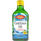 Carlson - Cod Liver Oil, 1100 mg Omega-3s, Liquid Fish Oil Supplement, Wild-Caught Norwegian Arctic, Sustainably Sourced Nordic Liquid, Lemon, 250 ml