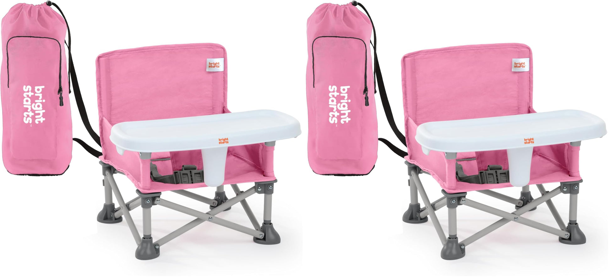 Buy now Summer by Bright Starts Pop 'N Sit Portable Booster Chair, Floor Seat, Indoor/Outdoor Use, Compact Fold, Green, 6 Mos - 3 Yrs at indiglob india
