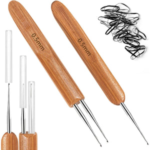 Buy now Dreadlocks Crochet Hooks, Crochet Hooks for Dreadlocks, Dread Locks Crochet Loc Needle for Braid Craft 0.5mm (1 Hook and 2 Hooks) at indiglob india