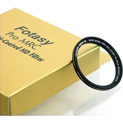 Fotasy 95mm Ultra Slim UV Protection Lens Filter, Nano Coatings MRC Multi Resistant Coating Oil Water Scratch, 18 Layers Multi-Coated 95 mm MCUV Filter, Transmission Rate ≥ 99.7%, Schott B270 Glass