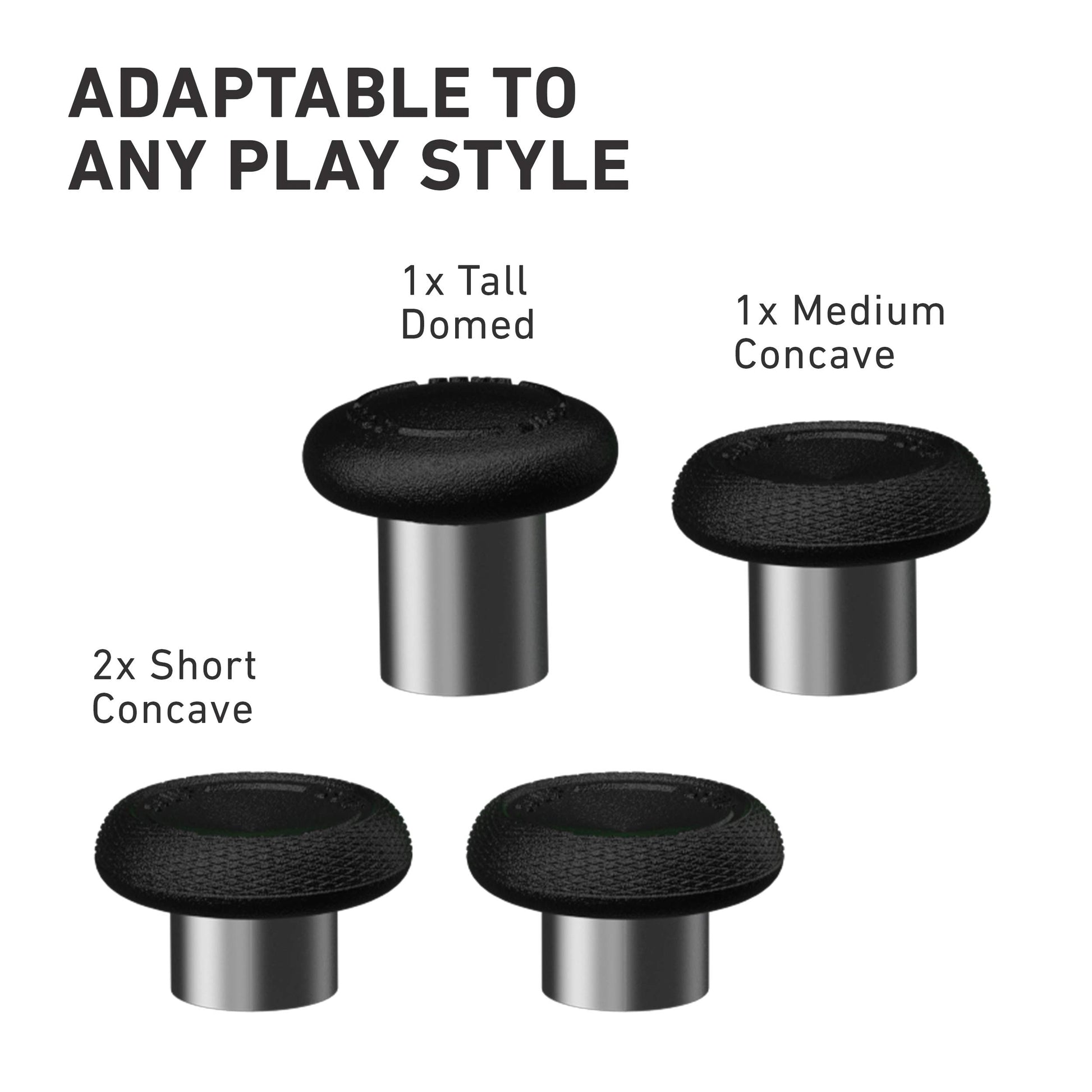 Buy now SCUF Elite Series 2 Thumbsticks for Xbox Elite Series 2 | 4-Pack ƒ?? Black at indiglob india