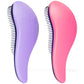 Buy now Crave Naturals Glide Thru Hair Brush - Detangler Brush for Curly, Straight, Wet or Dry Hair - Gentle Detangling Brushes for Adults, Kids, Toddlers - Hair Accessories for Women, 7.5x3" - Pink 2 Pack (Regular) Pink & Purple at indiglob india