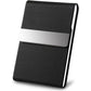 Business Card Holder, Metal Slim Business Card Case, Pocket Card Holder for Women or Men, PU Leather Business Card Holder Case RFID Blocking Name Card Holder with Magnetic Closure, Black Carbon
