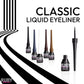 Ruby Kisses Classic Liquid Eyeliner, Smudgeproof Long Lasting Eye Makeup with Felt-Tip Applicator (1 PACK, Black)