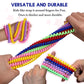 Sensory Chew Toys for Autistic Children, 12 Pack Stretch Chewing Necklaces Bracelets for Kids with Autism ADHD SPD, Stretch Stings Fidget Toys for Kids Toddlers Reduce Biting Stress and Anxiety