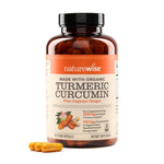 Buy now NatureWise Curcumin Turmeric 2250mg - 95% Curcuminoids & BioPerine Black Pepper Extract for Advanced Absorption - Daily Joint and Immune Health Support - Vegan, Non-GMO, 180 Count[60-Day Supply] at indiglob india