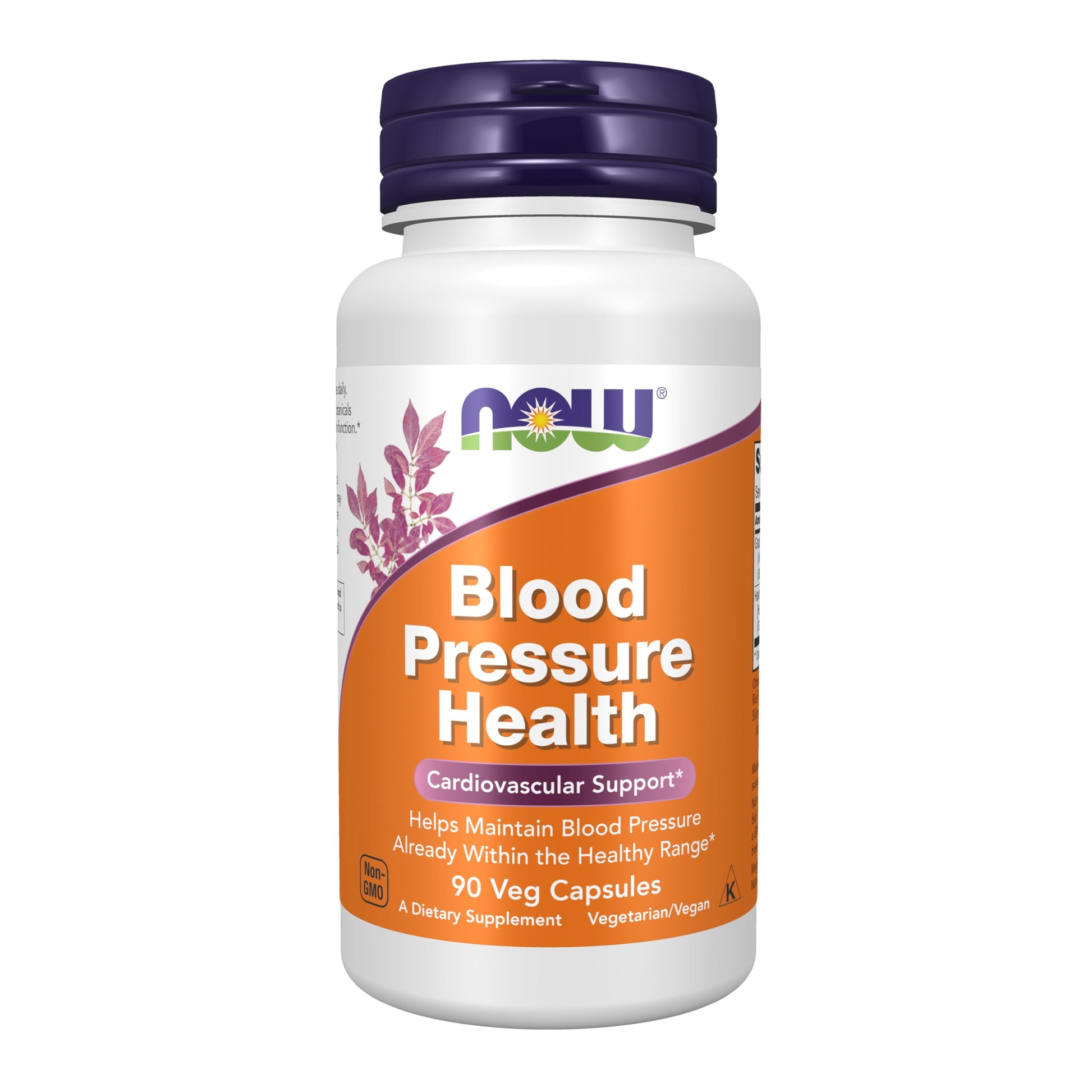 Buy now NOW Supplements, Blood Pressure Health with MegaNatural??-BPƒ?›, Cardiovascular Support*, 90 Veg Capsules at indiglob india