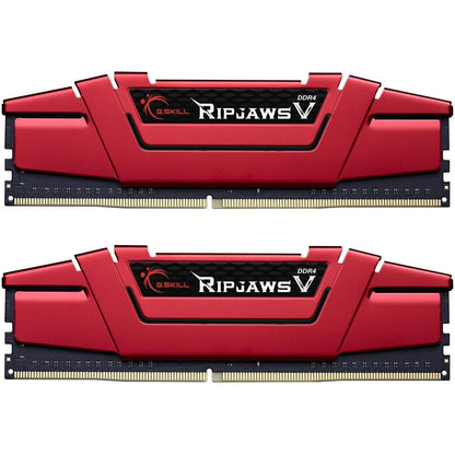 G.SKILL RipjawsV Series DDR4 RAM (XMP) 16GB (2x8GB) 3200MT/s CL16-18-18-38 1.35V Intel AMD Desktop Computer Memory U-DIMM - Black (F4-3200C16D-16GVKB)