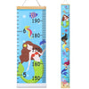 HIFOT Kids Growth Chart Height Measuring Chart, Outer Space Canvas Wall Hanging Rulers for Baby Children Kids Boys Bedroom Decor 74.8'' 7.87'' - Mermaid
