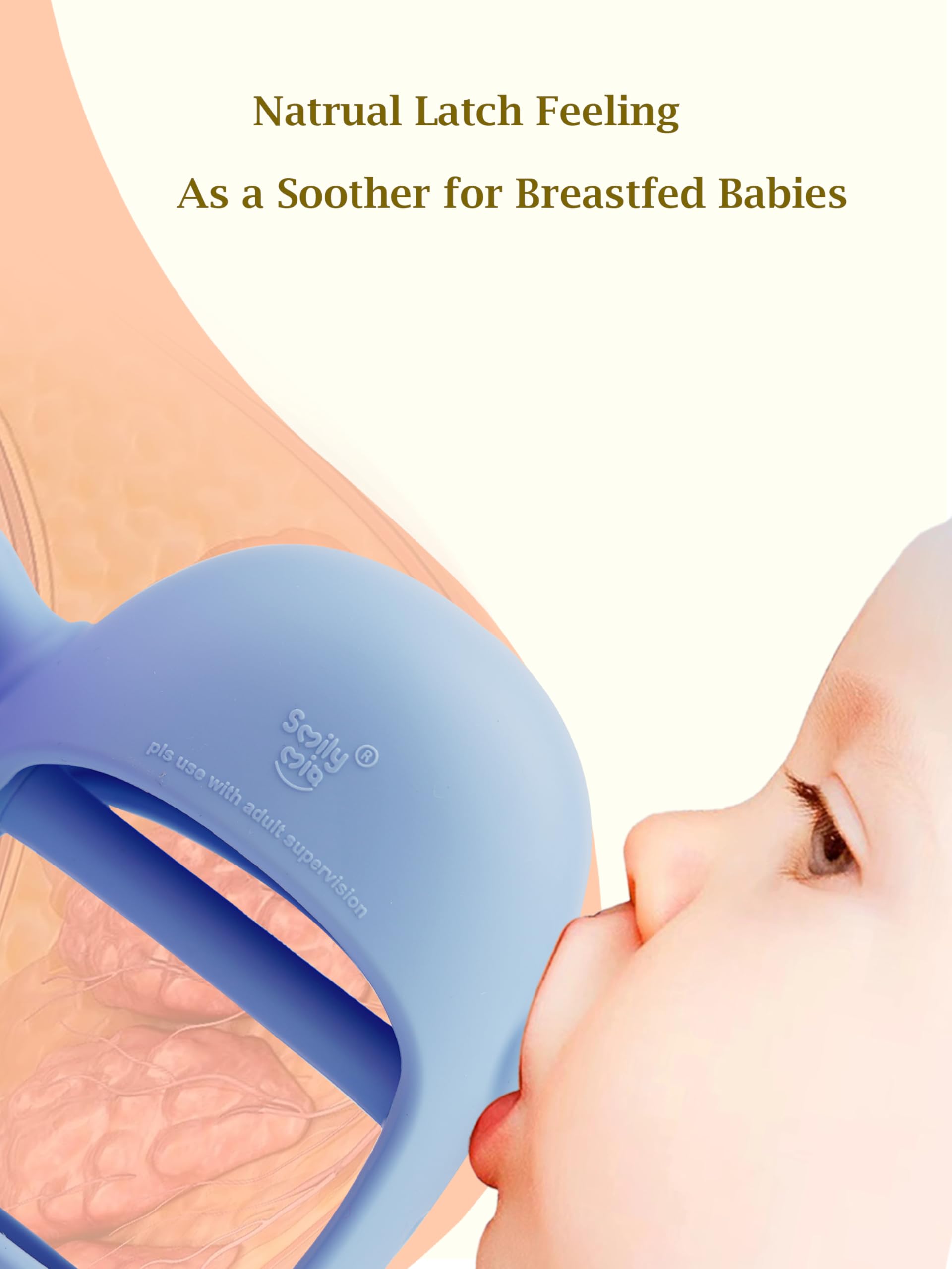 Buy now Smily Mia Baby Teething Toys for 0-6Months, Teethers for Babies 3-6Months | Penguin Teether | Hand Teether |Teething Mittens for Teething Relief, Baby Pacifier |New Born Essentials, Light Blue at indiglob india