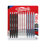 Buy now Sharpie?? S-Gel Fashion Barrel Gel Pens, Medium Point, 0.7 mm, Assorted Barrel, Assorted Ink, Pack Of 12 Pens at indiglob india