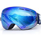 EXP VISION Snowboard Ski Goggles Men Women Youth, Anti Fog OTG Winter Snow Goggles Spherical Detachable Lens