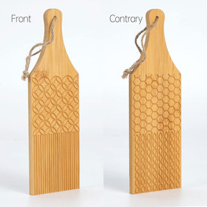 Combo Garganelli Board and Gnocchi Stripper Spaghetti Macaroni Pasta Board Bamboo Rolling Cavatelli Pasta Maker Gnocchi Roller Kitchen Gift Ideas